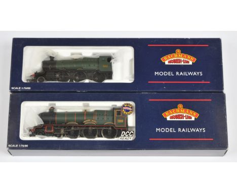 Bachmann OO Pair of boxed GWR Steam Loco's. Comprising 31-830 2-6-0 5321 &amp; 32-003 4-6-0 "Kinlet Hall" 4936. Conditions: E