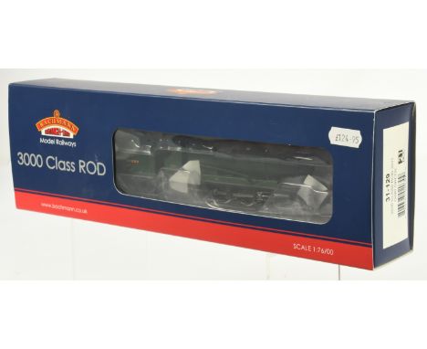 Bachmann 31-129 2-8-0 GWR 3000 Class (ROD) Steam Locomotive No. 3031. Condition is Near Mint in Excellent box and outer sleev