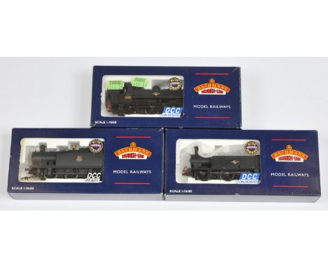 Bachmann OO Group of 3x Steam Tank Loco's. Comprising 32-081 0-6-2 BR Black 5660 - weathered finish, 32-200DC 0-6-0 9759 BR B