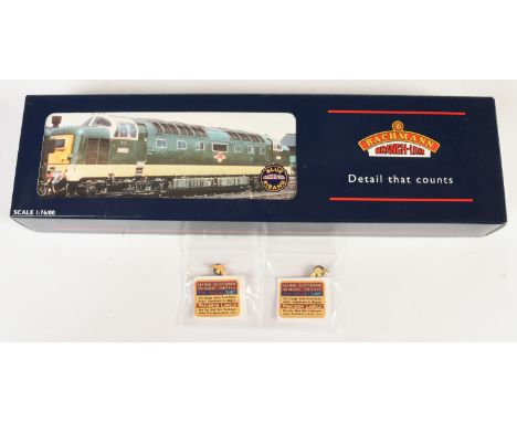 Bachmann Branch-line OO 32-525X TMC Exclusive Limited Edition No.12 of 504 Deltic D9021 'Argyll &amp; Sutherland' BR Green, W