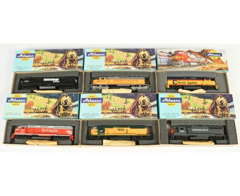 Athearn HO Gauge group of Diesel Locomotives to include Ref 3467 GEU30C Diesel Locomotive No. 600 "Norfolk Southern" and othe
