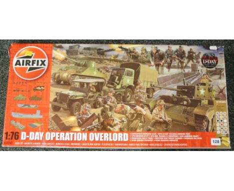 Airfix 1/76 scale D Day Operation Overlord model kit A50162 issue to commemorate the 70th anniversary, boxed 