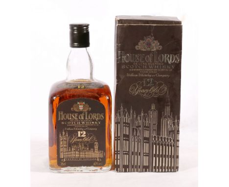 HOUSE OF LORDS 12 year old deluxe blended Scotch whisky 75cl 40%vol, boxed 