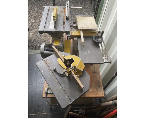 Table saw , bench planer , router table all in one station. - THIS LOT IS TO BE COLLECTED BY APPOINTMENT FROM DUGGLEBY STORAG