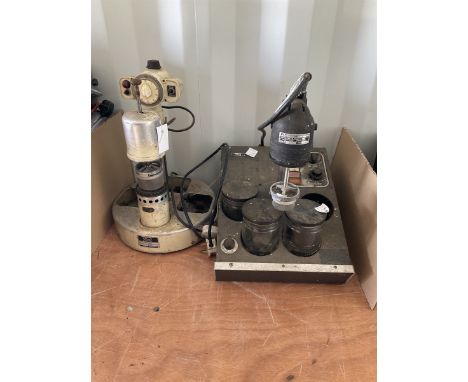 Pair of '' Elma '' and ''L&amp;R '' precision watch cleaning machines - THIS LOT IS TO BE COLLECTED BY APPOINTMENT FROM DUGGL