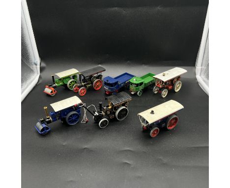 A collection of showman steam engine models, 