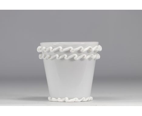 Gio Ponti "Crinolina" model signed Venini in acid Murano Italia - Weight: 485 g - Shipping available - Region: Italie - Sizes