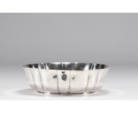 Silver serving dish with the PUIFORCA mark of 1st title from Paris - Weight: 500 g - Shipping available - Region: FRANCE - Si