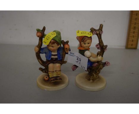 Two small Goebel figures of children