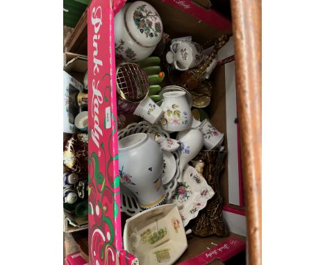 Mixed items including Poole, Shelley, Sylvac, Aynsley etc 