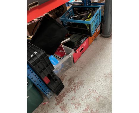 Various tools including power tools, plane, socket sets, toolboxes, etc. 