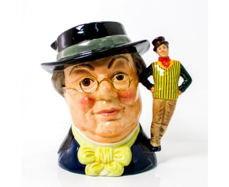 Blue, black, green and cream coloration.Founder and chairman of the Pickwick Club, this gentleman is the elegant and genial h