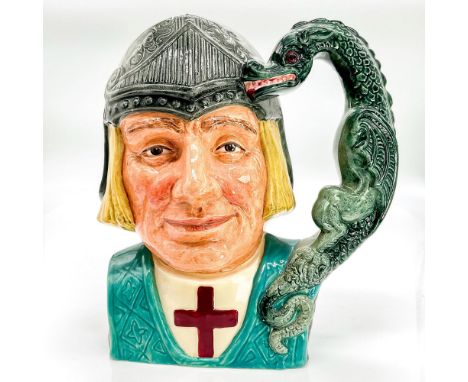 Style One. Grey helmet, turquoise armor. This patron saint of England since the 13th century, George is the hero of a legend 