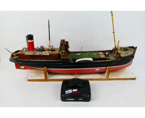 Caldercraft - A 1:48 scale radio controlled Single Hatch Coaster 'SS Talacre' by Caldercraft. The kit made boat and is built 