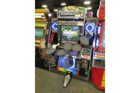 Drum Mania V8 Konami Music Arcade Game Item Is In Used Condition Evidence Of Wear And Commer