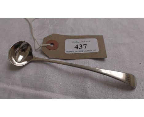 George III honey ladle (London 1806)