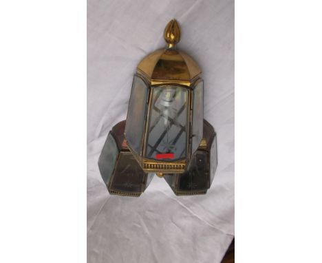 3 brass wall light fittings, each from The Limehouse Lamp Company