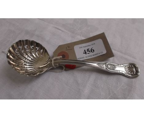 Kings pattern sifter ladle (London 1893)