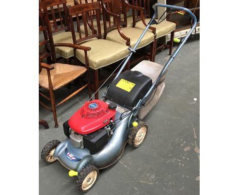 A Honda Izy lawnmower with Honda petrol engine 