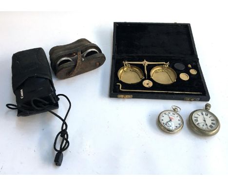An Elgin USA open face pocket watch, with bold Roman numerals to dial and subsidiary seconds at 6, approximately 58mm diamete