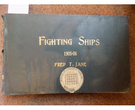 Jane (Fred T.). Fighting Ships, 5 volumes, 1905-06, 1906-07, 1907, 1940 & 1967-68, numerous illustrations and advertisements,