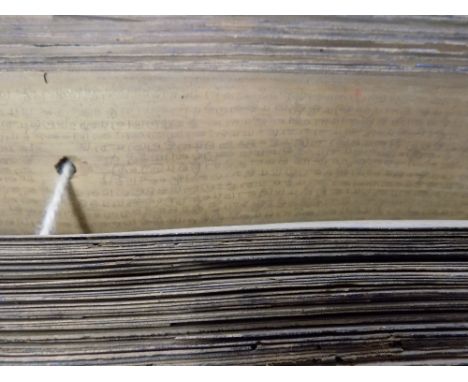 Manuscript - Indian. Palm-leaf manuscript, possibly Malayalam, southern India, 19th century,  approximately 260 leaves (dimen
