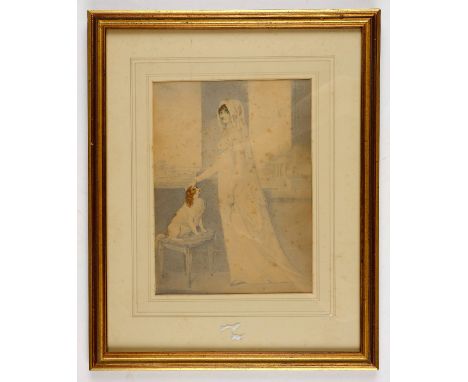 *Edridge (Henry, 1769-1821). Portrait of Lady Mary Lennox (1740-1796), Duchess of Richmond, daughter of Charles Bruce, Earl o