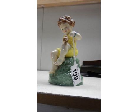 A Royal Worcester figurine 'Friday's Child'.