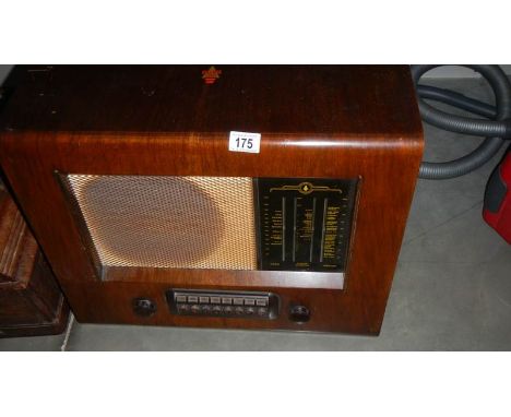 A vintage bush radio.