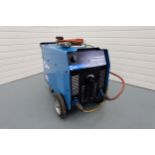 Miller Blue Thunder 253 DC-CC Welding Power Source On Wheels With Torch.