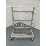 Elumatec Mobile Adjustable Materials Trolley 785mm Deep x 1050mm Wide x 1365mm Height