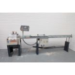 Elumatec Model TS 161/21 Table Saw with Pneumatic Clamping.