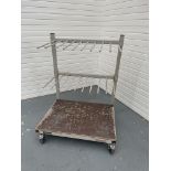 Elumatec Mobile Adjustable Materials Trolley 785mm Deep x 1050mm Wide x 1365mm Height