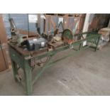 RUVO Double cutting saw w/t 102" sliding saw capacity