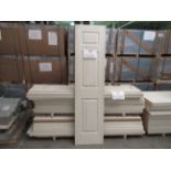 Assorted doors 14 3/4",20",31 1/2",34" x 80" x 1 3/8" (qty 21)
