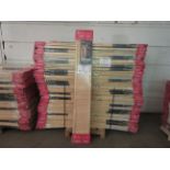 7/8" Economy clear pine full louver 2 door bifold 24"x 80" x 3/4" (qty 99)