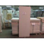 Assorted doors 30",34" x 80" x 1 1/4",1 3/8" w/t frames - 5 panel stile + rail w/t frames (qty 26)