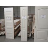 Assorted doors (slab & bi-fold) 12",14",17",22",24",36"x 80" x 1 3/8" (qty 22)