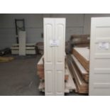 Assorted doors 16",20",24",28",30" x 79",80" x 1 3/8" (qty 25)