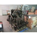 HEIDELBERG Original printing press