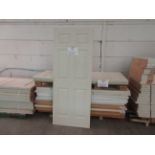 Assorted doors (solid core) 30", 32" x 80" x 1 3/8",1 3/4" (qty 19)