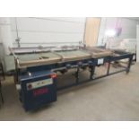 ELANTECH Plastic wrapping machine (door wrapper) "L" bar 41" x 104" conveyor system