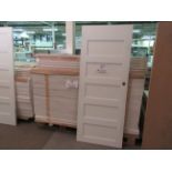 Assorted doors 32" x 80" x 1 3/8" w/t frames - 5 panel stile + rail (qty 32)