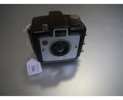 A Kodak Brownie Holiday flash camera