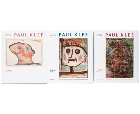 Klee, Paul - - Catalogue raisonné Paul Klee. Herausgegeben von der Paul-Klee-Stiftung, Kunstmuseum Bern. 9 Bände. Mit zahlrei