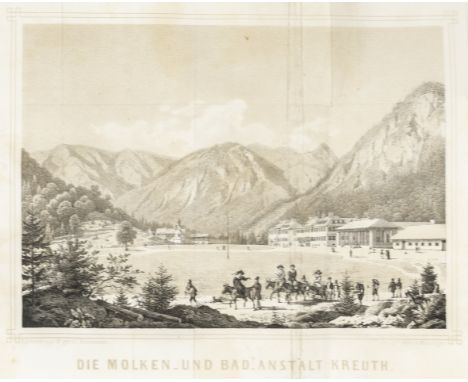 Deutschland - Bayern - - Arendts, Carl. Handbuch der Gesundbrunnen, Mineral- und Mineralschlammbäder, sowie Molkenkur-Anstalt