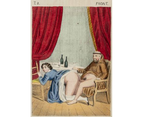 Amours, galanteries, intrigues, ruses et crimes des capucins et des religieuses ... par un R. Père. Bände 3 und 4 (von 4) in 