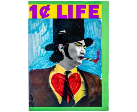 Ting, Walasse. 1 Cent Life. Edited by Sam Francis. Mit 15 Reproduktionen und 62 teils doppelblattgroßen farbigen Original-Lit