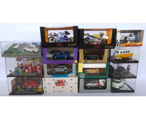 Minichamps, Brumm &amp; Similar, a boxed Group of Commercial Vehicles. Although unchecked for completeness condition appears 