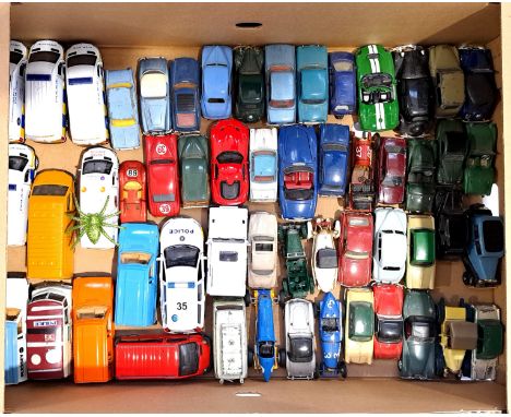 Dinky, Matchbox, Corgi and similar, a unboxed group Comprising of Police, Commercial, Car and similar, to include Corgi A 40 